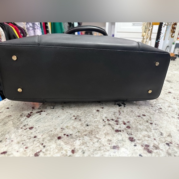 Tory Burch Black Double Handle Bag - Picture 2 of 9